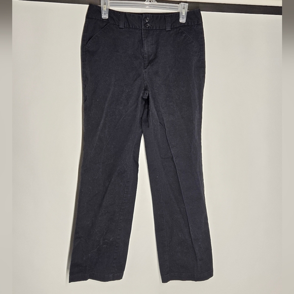 Dockers Black Straight Leg Pants - Picture 1 of 4
